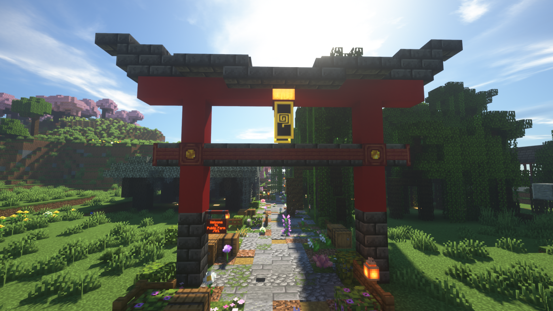 Farm Entrance